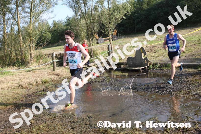 Senior men Dara Chester and Kevin Calvert,  Sherman Cup, Hedley Farm, Tanfield, County Durham.